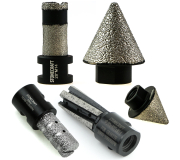 Алмазні пальчикові та конусні фрези