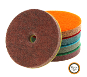 Алмазні спонжі d 100 мм для полірування та відновлення блиску поверхонь з каменю