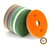 Алмазні спонжі d 150 мм для полірування та відновлення блиску поверхонь з каменю