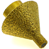 Алмазна конусна фреза 9-38 мм М14 h44 мм