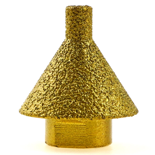 Алмазна конусна фреза 9-38 мм М14 h44 мм