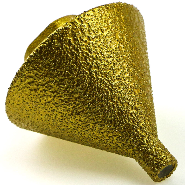 Алмазна конусна фреза 9-50 мм М14 h55 мм