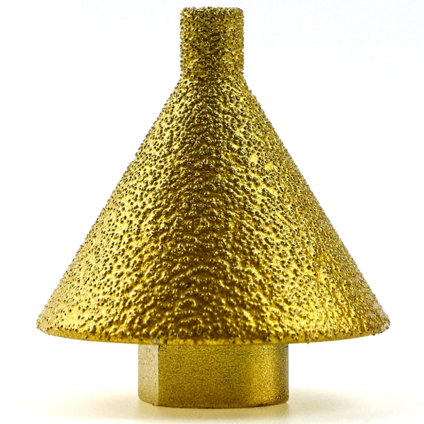 Алмазная конусная фреза 9-50 мм М14 h55 мм