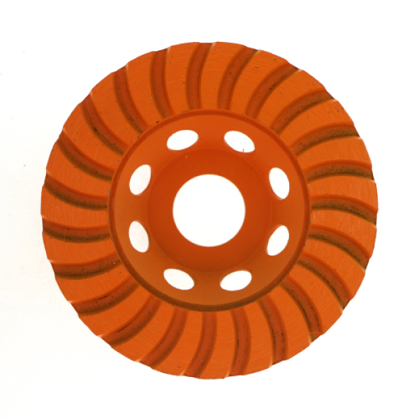 Чашка шліфувальна турбо 100 мм, 22,23 мм. Средня шліфовка.