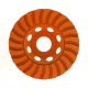 Чашка шліфувальна турбо 100 мм, 22,23 мм. Средня шліфовка.