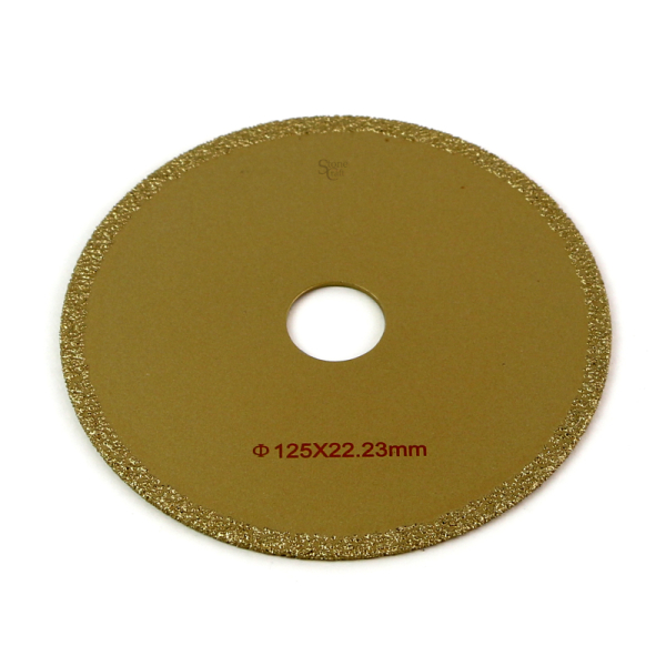 Алмазний диск вакуумного напилення d 125*5*22.23 мм