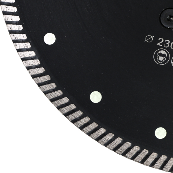 Алмазний диск Турбо d 230 алюмінієвий фланець М14