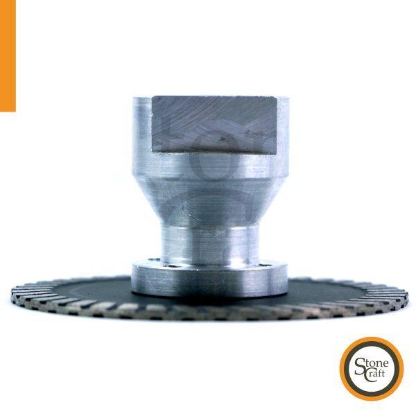 Алмазний алмазний диск турбо d 80 mm М14