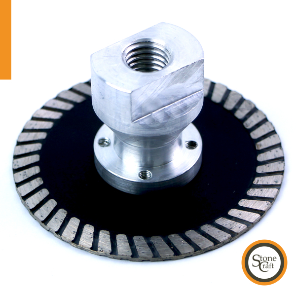 Алмазний алмазний диск турбо d 80 mm М14