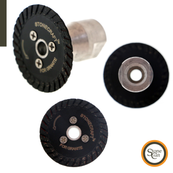 Алмазний диск Ø50 мм, турбо, M14 з подовженим фланцем