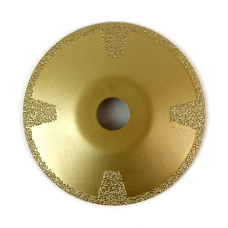 Сферичний алмазний вакуумний диск d 125 * 22.23 для мармуру