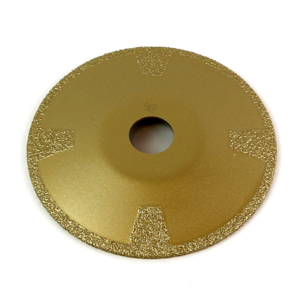 Сферический алмазный вакуумный диск d 125*22.23 для мрамора