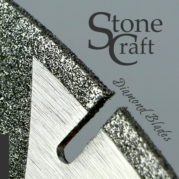 Алмазный диск с гальваническим боковым напылением в форме полосок d 230 мм