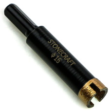 Алмазна коронка d16мм, хвостовик Ø10 мм, спечена