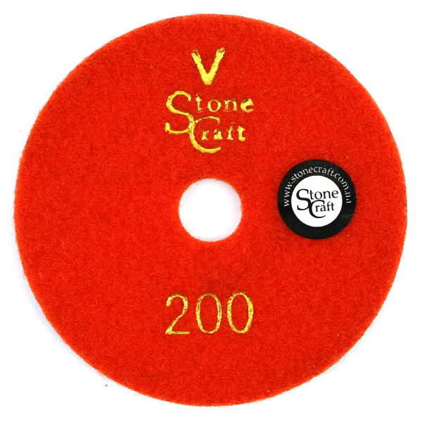 Алмазний металізований шліфкруг V № 200 d 100 мм ST3