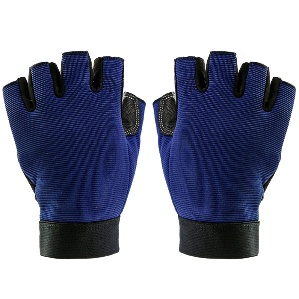 Антивибрационные перчатки с укороченными пальцами.