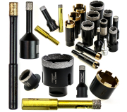 Алмазні свердла і коронки