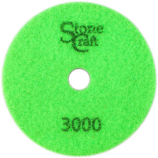 Алмазний спонж для для натурального та штучного каменю d 100 мм, №3000