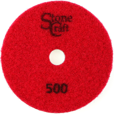 Алмазний спонж для натурального та штучного каменю, d 100 мм, № 500