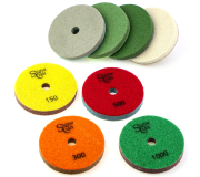 Алмазні спонжі d 125 мм для полірування та відновлення блиску поверхонь з каменю