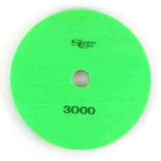 Алмазний спонж для натурального та штучного каменю d 125 мм, № 3000