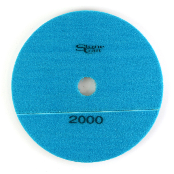 Алмазний спонж для натурального та штучного каменю d 125 мм № 2000