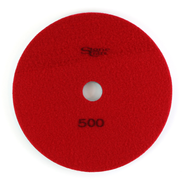 Алмазний спонж для натурального та штучного каменю, d 125 мм, № 500