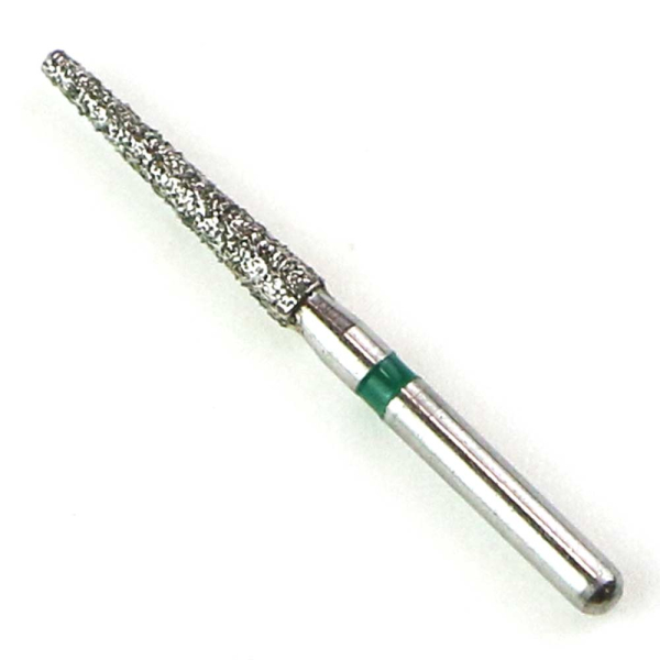 Алмазна стоматологічна фреза 22.5*10*1.8*1.6 груба зелена