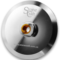 Алюмінієвий тримач для шліфкругів d 125 мм, з вставкою 