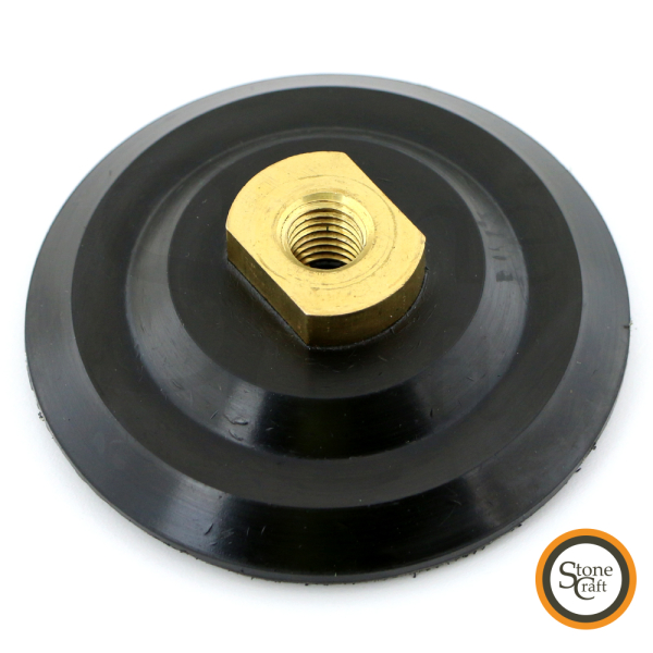 Напівжорсткий гумовий тримач основа d 100mm М14