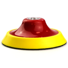 Пластиковый держатель d100 мм M14 (жёлтый) с демпфером 