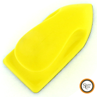 Тримач ручний резиновий праска 120*54 мм жовтий