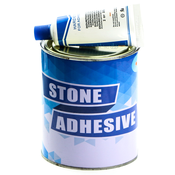  Клей для каменю поліефірний, Колір білий, 1 кг.