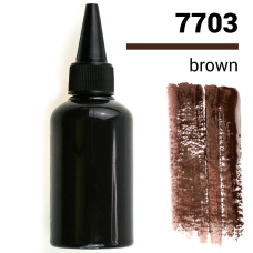 Барвник в клей для каменю колір коричневий 75 мл