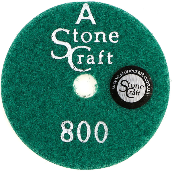 Алмазний шліфкруг Stonecraft № 800  кл А d 80 mm