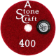 Алмазний шліфкруг Stonecraft № 400  кл А d 80 mm
