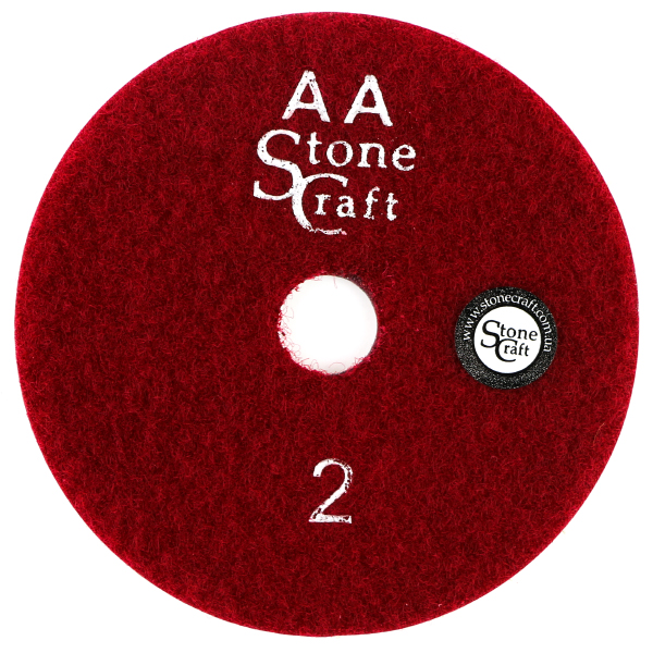 Крок 2 гнучкий шліф круг d 100 мм