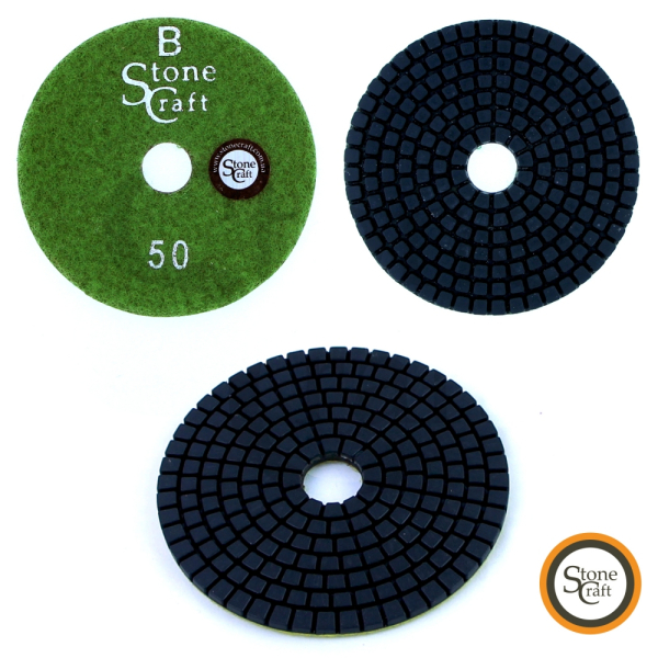 Алмазний гнучкий шліфувальный круг кл. В № 50