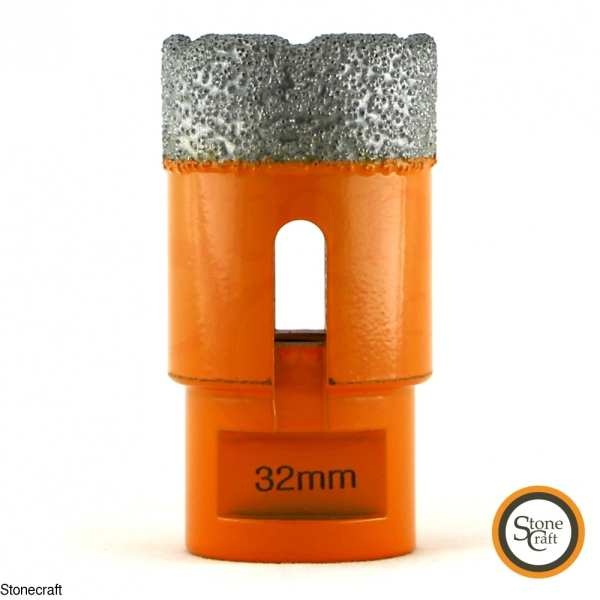 Алмазная коронка d 32 mm х М14 вакуумного спекания