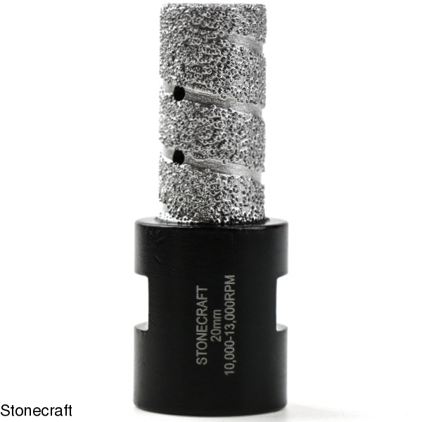 Пальчикова алмазна фреза d 20 * 40 * 75 * М14