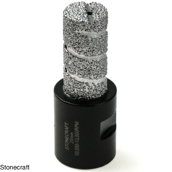 Пальчикова алмазна фреза d 20 * 40 * 75 * М14