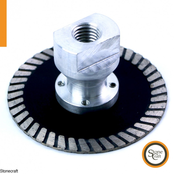 Алмазний алмазний диск турбо d 80 mm М14