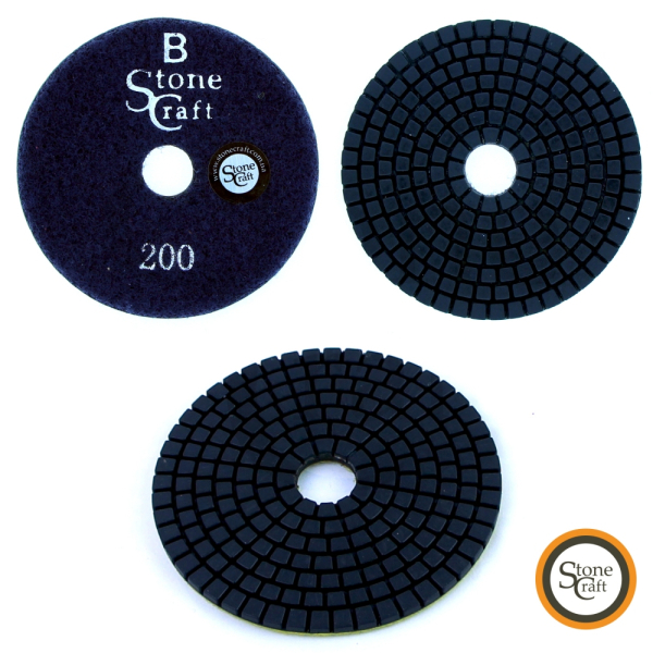 Алмазний гнучкий шліфувальный круг кл. В № 200