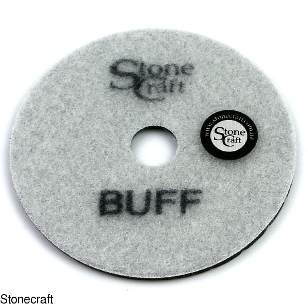 Бафф для Фінішного Полірування Каменю, Темний, 150 мм