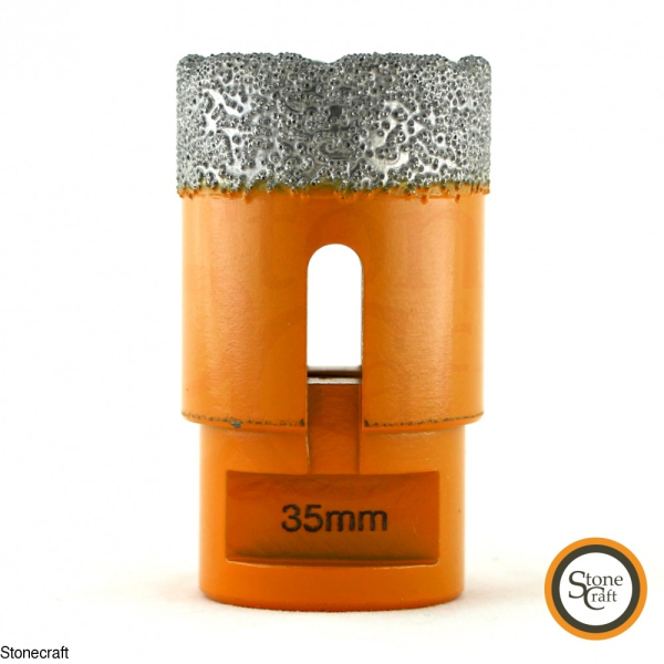 Алмазна коронка d 35 mm х М14 вакуумного спікання