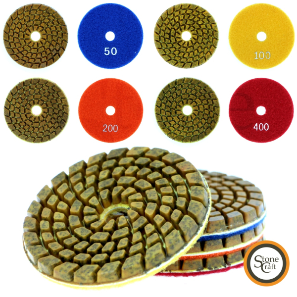 Алмазний металізований круг d 100 mm x 5,5 mm, № 100