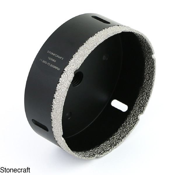 Алмазна коронка d 105 mm х М14 для керамограніту