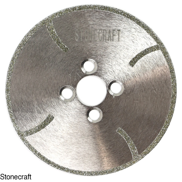 Диск алмазний 125 х 22.23 з бічним сегментом з двох сторін