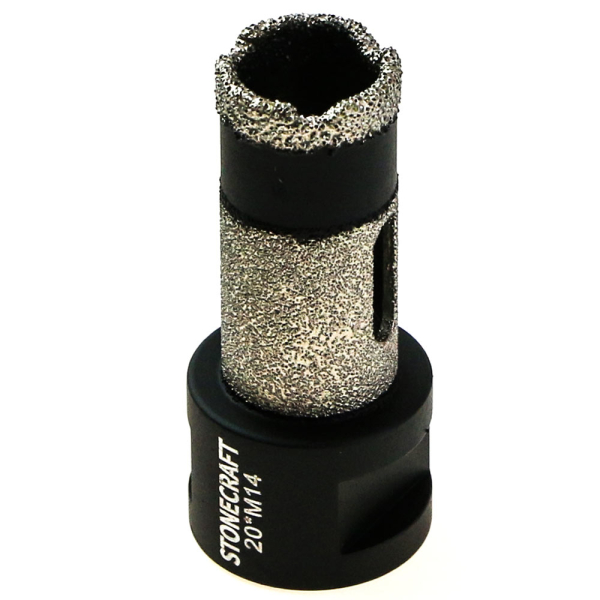 Алмазна коронка d 20мм*М14 для сверління та шліфовки