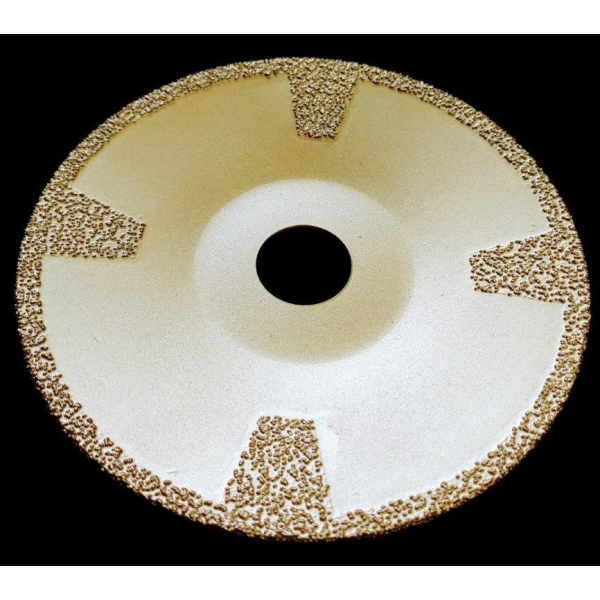 Сферичний алмазний вакуумний диск d 125 * 22.23 для мармуру